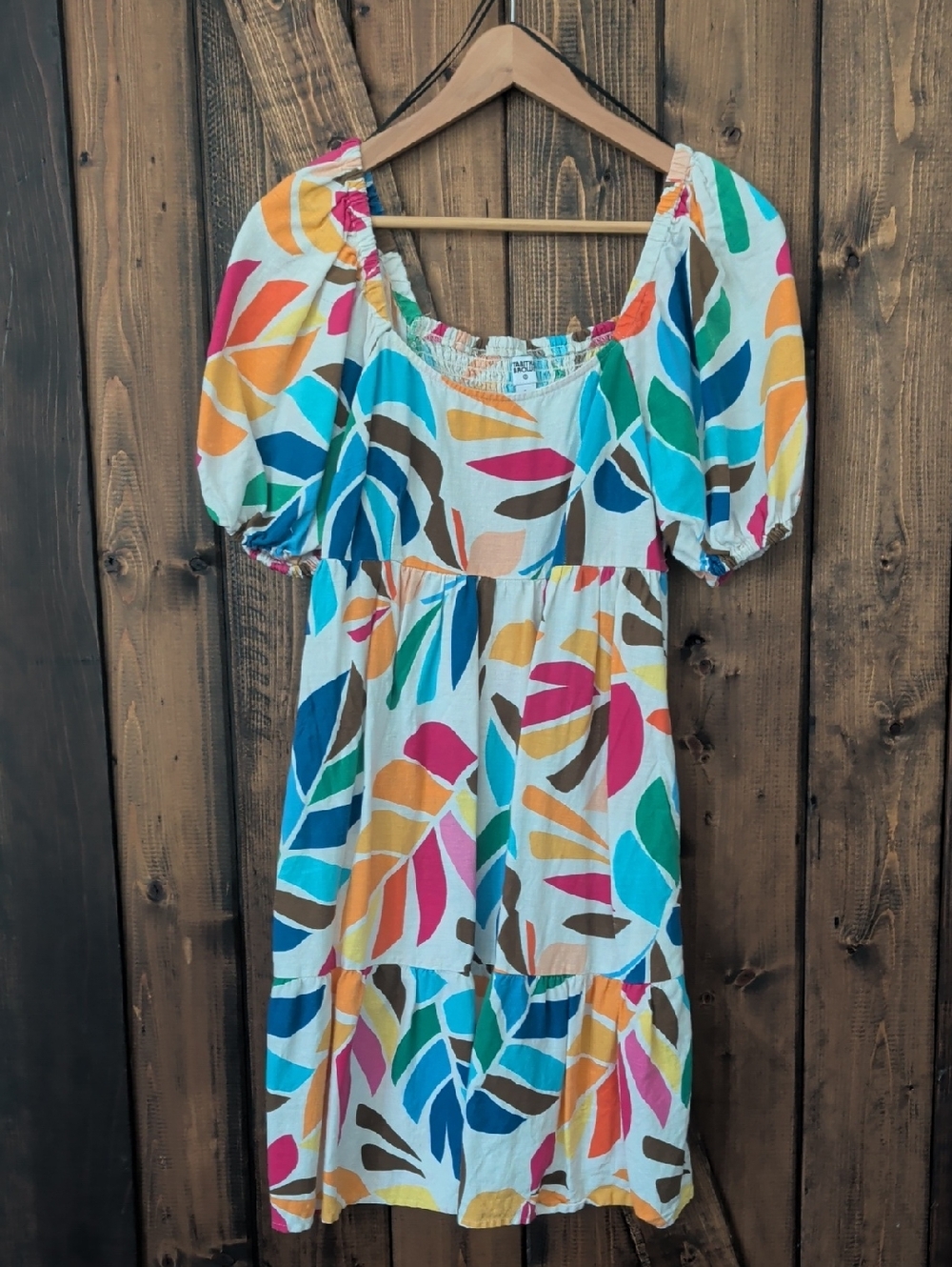 LAST CHANCE Tabitha Brown for Target Botanical Dress Size S EUC🌴